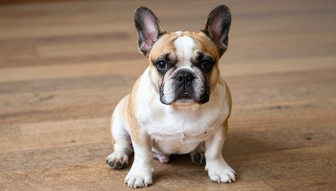 Chó bulldog Pháp lúc còn nhỏ