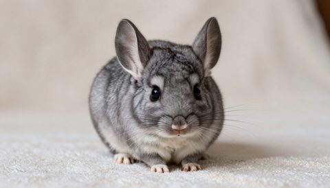 Chinchilla as a baby