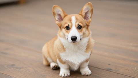 Corgi as a puppy