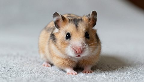 Hamster Syrian lúc còn nhỏ