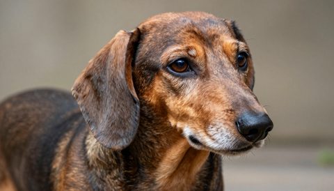 Dachshund as a senior dog