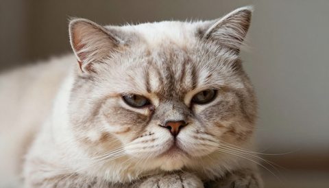 Ragdoll cat as a senior cat