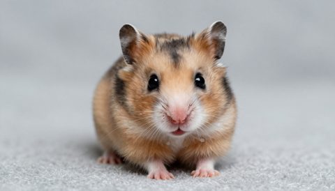 Syrian hamster as a baby