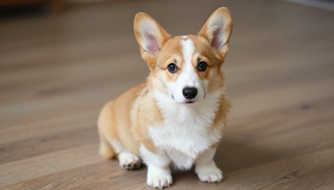 Chó corgi lúc còn nhỏ