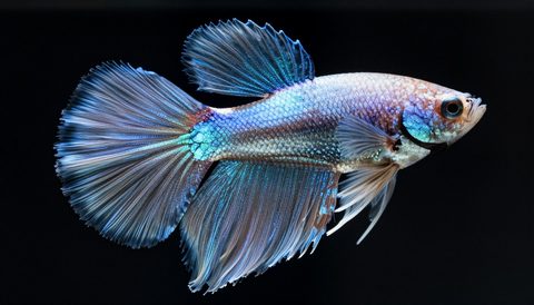 Cá betta cận cảnh