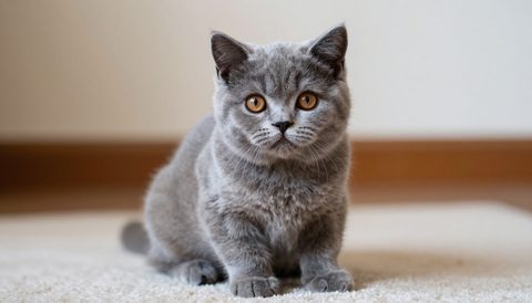 Mèo Anh lông ngắn lúc còn nhỏ