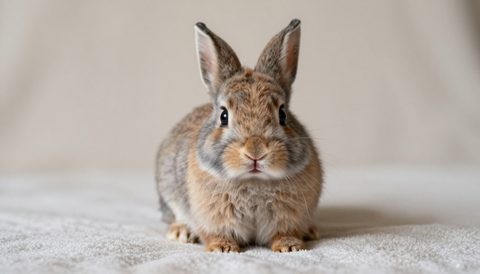Rabbit as a baby