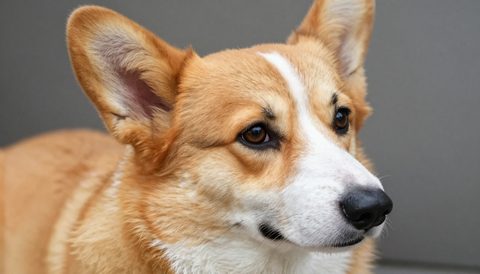 Corgi as a senior dog