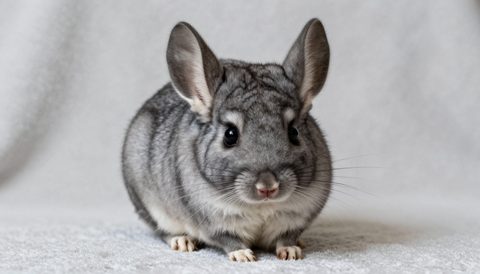 Chinchilla as a baby