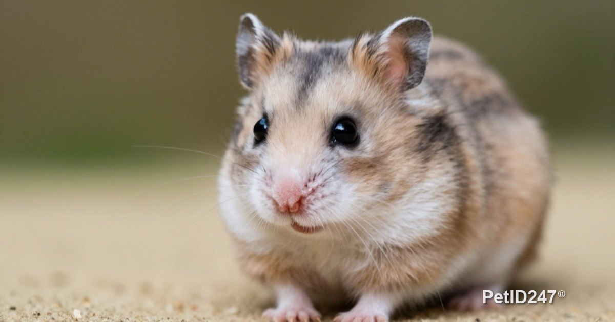 A small hamster