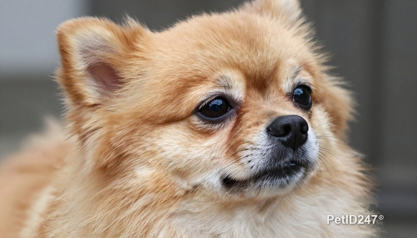 Pomeranian as a senior dog
