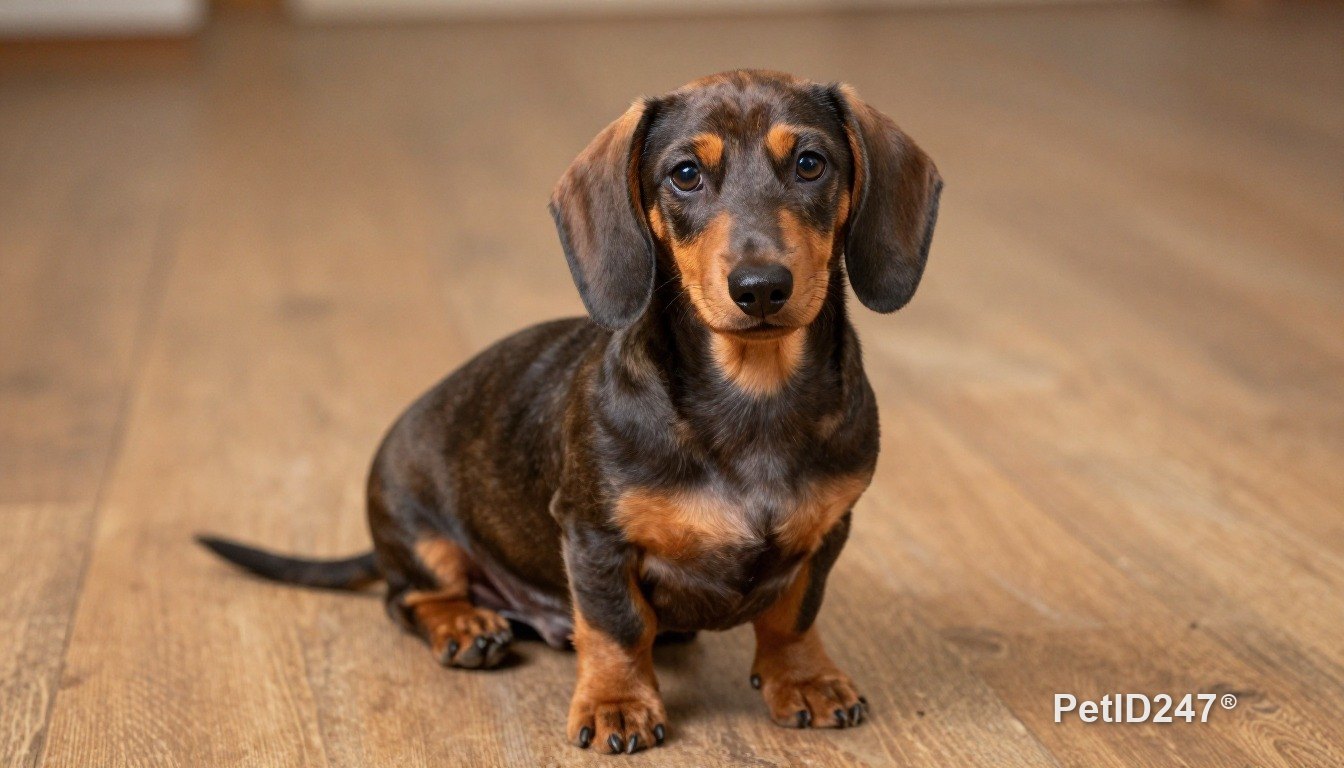 Dachshund as a puppy