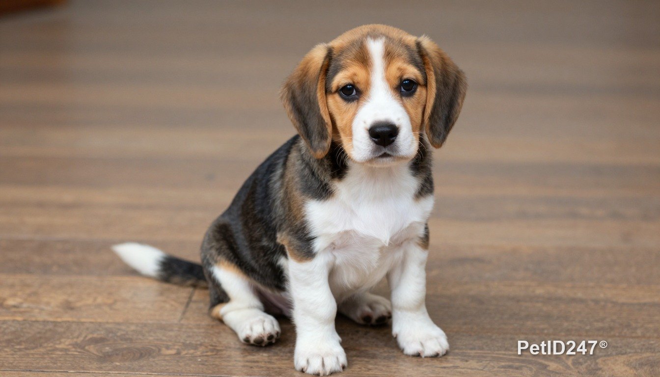 Beagle as a puppy