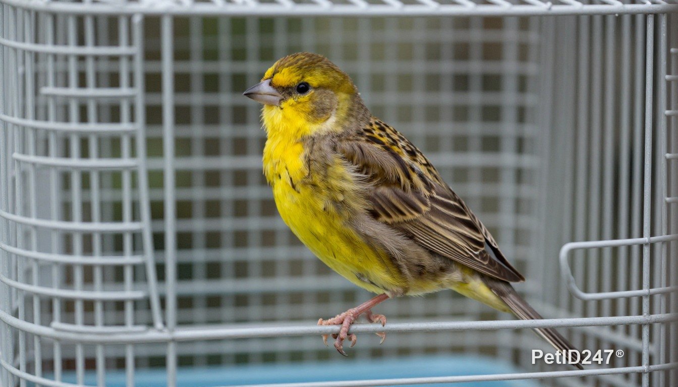 Canary in a large cage