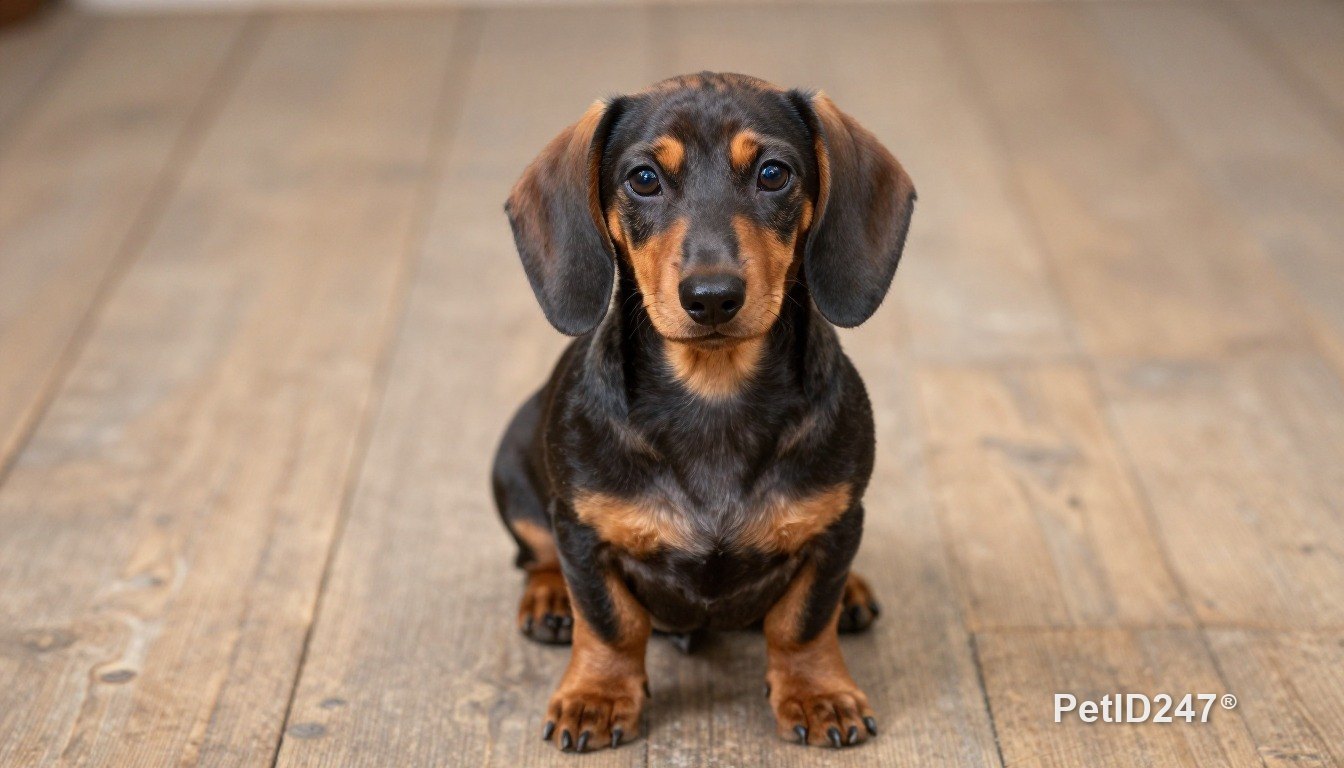 Dachshund as a puppy