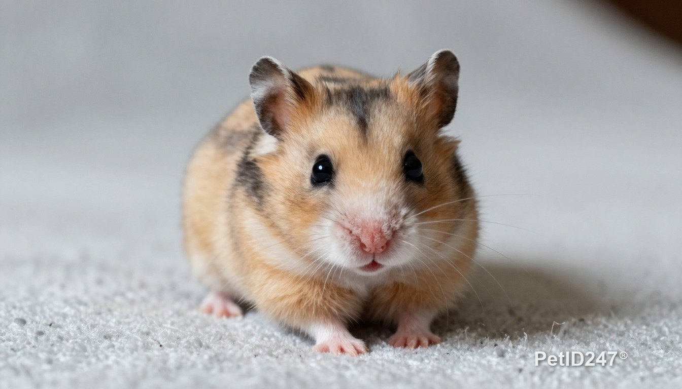 Syrian hamster as a baby