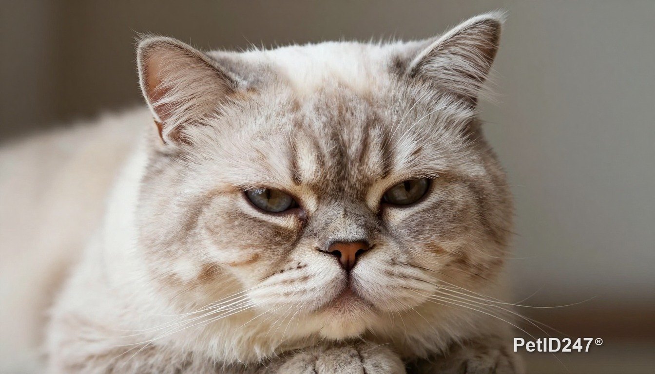 Mèo ragdoll lúc về già