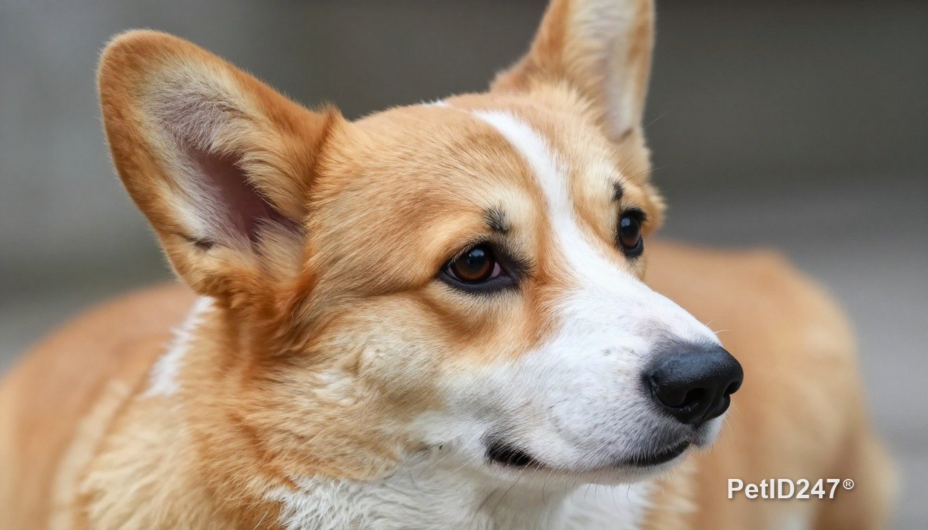 Corgi as a senior dog