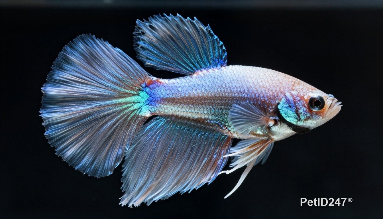 Betta fish close-up