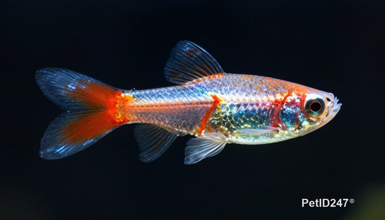 Guppy close-up