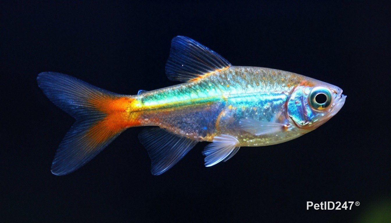Cá neon cận cảnh