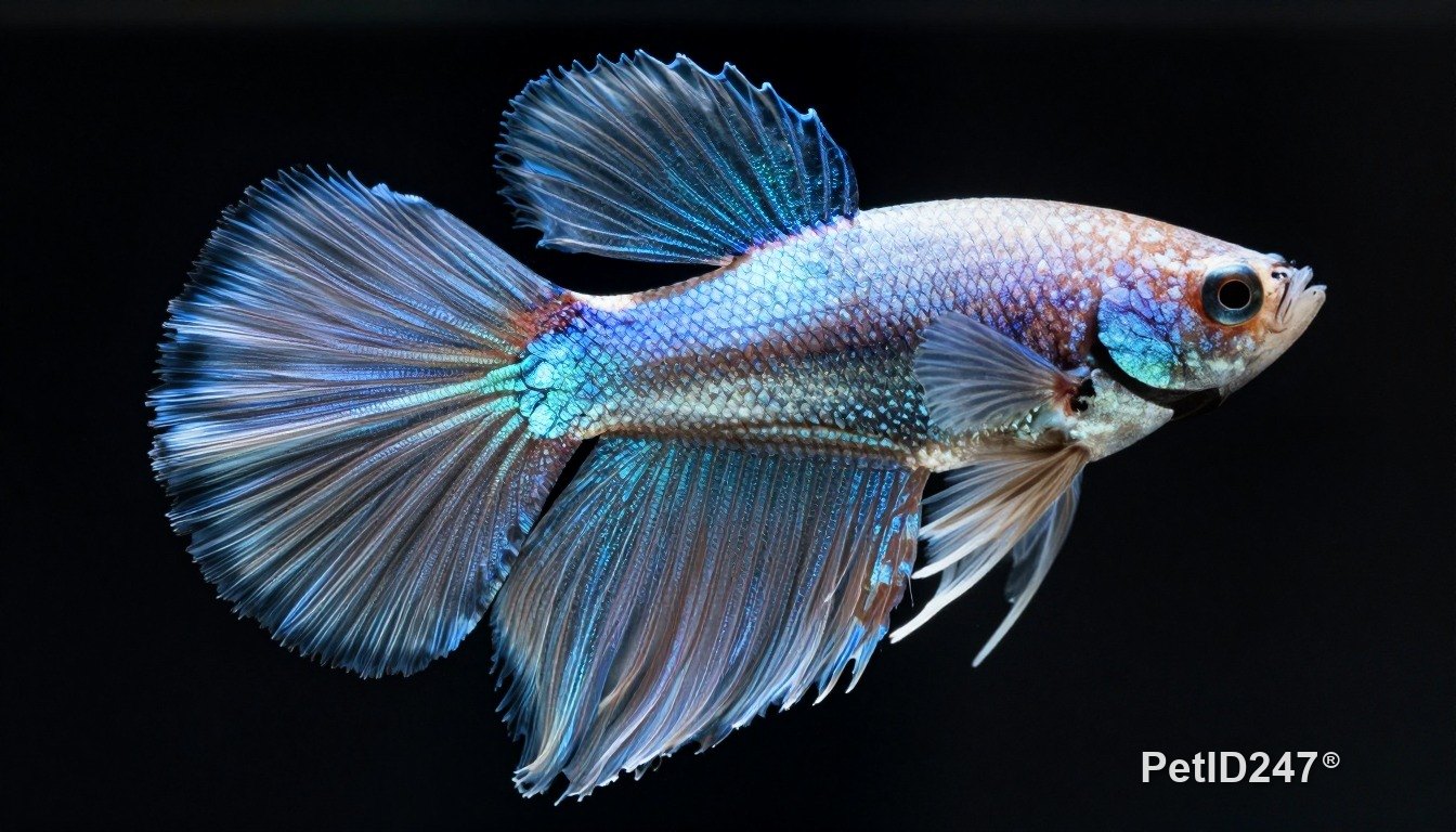 Cá betta cận cảnh