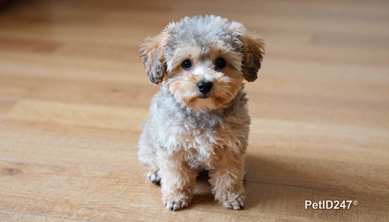 Chó poodle lúc còn nhỏ