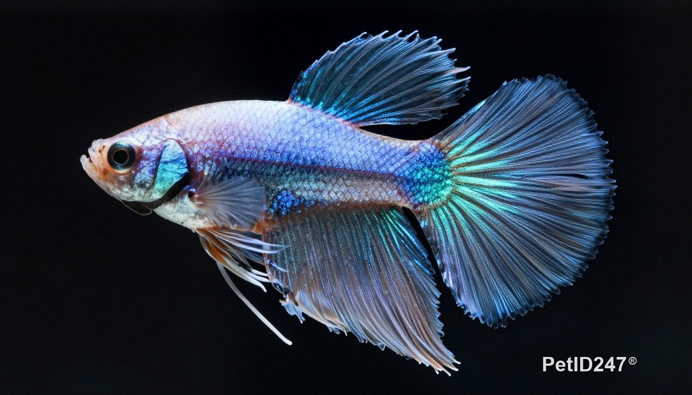 Betta fish close-up